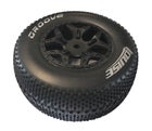 Louise SC - Groove SC Tyre With Black Rim For Losi SCTE (Mounted) - Soft - (2)