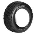 Louise SC - Groove SC Tyre With Black Rim For Losi SCTE (Mounted) - Soft - (2)