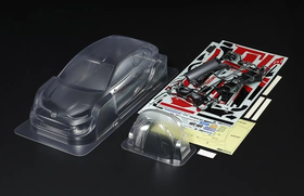 Tamiya Toyota GAZOO Yaris Rally1 Hybrid  Body - Clear