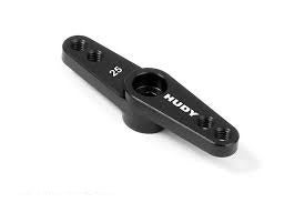 HUDY Alu Throttle Servo Horn - Futaba, Sav&ouml;x - Offset 2-Hole M3 - 25T - V2