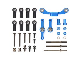 Tamiya TT-02 Type-S Aluminum Steering Set (Long Tie-Rod)