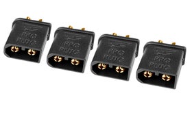 Team Corally TC PRO Connector 3.5mm Gold Plated Connectors Reverse polarity protection  Female (4)