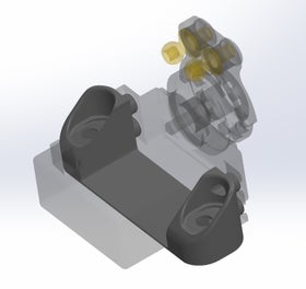 Halko X12 Servo Stand For Sanwa HR and HX SXR - Front Fastening type