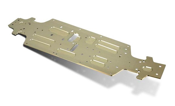 Xray XB808 Alu Chassis Long - Swiss 7075 T6 (3mm) - Hard Coated