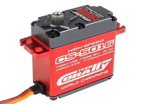 Team Corally CS-5016 HV Servo Coreless Motor Full Alloy Case - 0.06s/14.4 kg